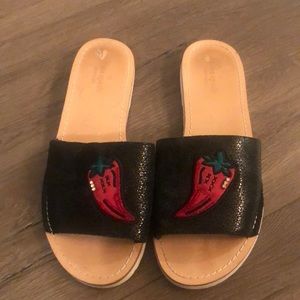 Kate Spade ixtapa Chili Pepper Slide Sandal